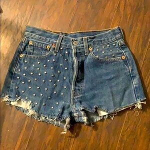 501 Cut Offs with Studs